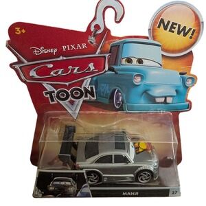Disney Pixar Cars Toon Manji Tokyo Mater Silver Drift Diecast Car 27 New